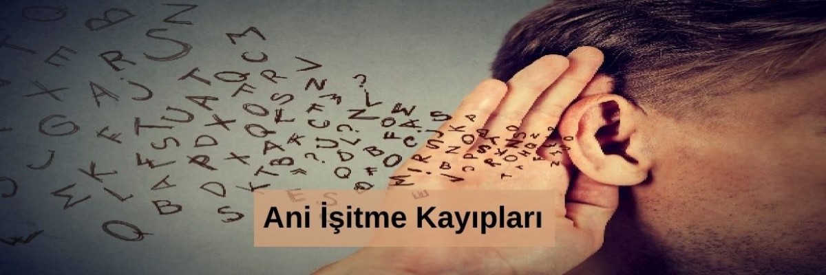 Ani İşitme Kayıpları